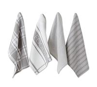 DII Everyday Collection - Juego de Cocina para gourmets (algodón, Granito, 4 Unidades)