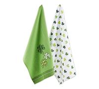 DII Juego de 2 Toallas de Cocina de algodón, 45,7 x 71,1 cm, Toallas de Cocina Decorativas de Gran tamaño, hogar y la Cocina, Día de San Patricio