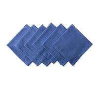 DII Juego de servilletas, Color Azul náutico, 6 Unidades