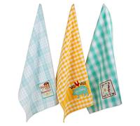DII Juego de Toallas de Cocina de Verano, algodón, Rise & Shine, 18 x 28 Pulgadas