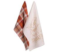 DII Juego de Toallas de Cocina Estampadas, algodón, diseño a Cuadros, 45,7 x 71,1 cm