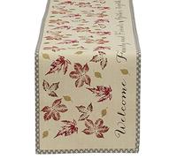 DII Kitchen Collection - Hojas de otoño rústicas (35,6 x 183,9 cm)