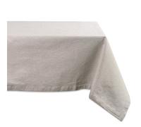 DII Mantel de Cambray, 100% algodón, básico Diario, para 4 a 6 Personas, 60 x 84 Pulgadas, Color Natural