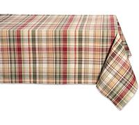 DII Mantel Rectangular de algodón a Cuadros, de 60 x 84 Pulgadas