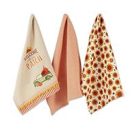 DII Pumpkin Spice Fall - Juego de Toallas de Cocina de algodón Duradero, Decorativo y Absorbente, Juego de Toallas de Cocina, 18 x 28 Pulgadas, camión, 3 Piezas