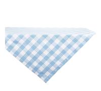 DII - Tapones de Mesa, algodón, Blanco y Azul Claro., Tabletopper, 40x40