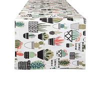 DII Urban Cactus Kitchen Collection - Camino de Mesa, 14 x 108, Estampado