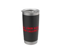 Dile a tu papá que deje de llamarme divertido y atrevido Vaso térmico de acero inoxidable de doble pared