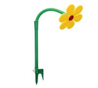 Dilwe Aspersor Crazy Dancing Flower Daisy para Riego de Jardines, con Pistola Rociadora Giratoria para Perros Jugando