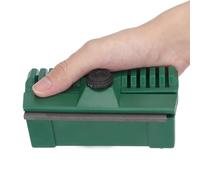 Dilwe Herramienta de Tocador de Riel de Barra Guía de Cadena de Motosierra, Material de Acero Duradero para Uso Profesional, Ideal para Modelos Echo, Tamaño 11x6 Cm