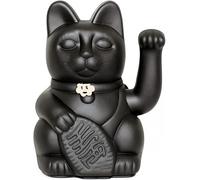 DIMINUTO CIELO Lucky Cat Maneki Neko - Figura japonesa pintada a mano, funciona con pilas, para hogar, oficina, escritorio, entrada, negocios, decoración de buena suerte, regalo de prosperidad
