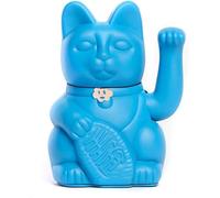 DIMINUTO CIELO Lucky Cat Maneki Neko - Figura japonesa pintada a mano, funciona con pilas, para hogar, oficina, escritorio, entrada, negocios, decoración de buena suerte, regalo de prosperidad