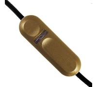 Dimmer para LED y bombillas tradicionales con interruptor - Oro