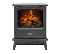 Dimplex Evandale Slate Elektrokamin mit 1000 W/2000 W Heizung Wasserdampf Kamin - Optimyst 3D Flammeneffekt - Langlebige LED Lampen - Inklusive Fernbedienung - Elektrisches Gusseiseneffekt Kaminfeuer
