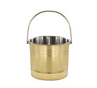 DimyFew Cubitera Isotérmica de 1, para Bebidas, Ideal para Enfriar Cerveza Y Otras Bebidas. Perfecta para, Reuniones Familiares Y Barbacoas, dorado, tal como se describe