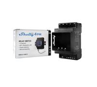 DIN Rail Relé Interruptor Shelly 4 PRO PM 4W max 40A - SH4PROPM