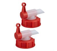 DIN51 DIN61 - Boquilla de grifo de vertido de 18,9 mm para bidón, válvula dispensadora de goteo para recipientes de 5 L, 10 L, 20-30 L, para una fácil instalación para una dosificación precisa (2