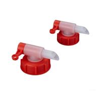 DIN51 DIN61 - Boquilla de grifo de vertido de 18,9 mm para bidón, válvula dispensadora de goteo para recipientes de 5 L, 10 L, 20-30 L, para una fácil instalación para una dosificación precisa (2