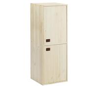 Dinamic Armario multiusos de madera (33 x 37,3 x 105,4 cm, Natural)
