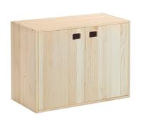 Dinamic Armario multiusos de madera (33 x 70,8 x 53,5 cm, Natural)