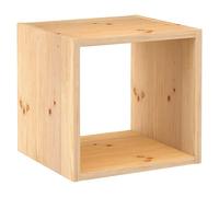 Dinamic Estantería de madera (Al x An x Pr: 36,2 x 36,2 x 33 cm, Capacidad de carga por balda: 50 kg, Número de baldas: 1 ud., Atornillado, Natural)
