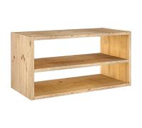 Dinamic Estantería de madera (Al x An x Pr: 36,2 x 70,8 x 33 cm, Capacidad de carga por balda: 50 kg, Número de baldas: 1 ud., Atornillado, Natural)