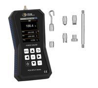Dinamómetro con célula externa hasta 200 N / Diferentes modos de alarma / Pantalla gráfica / Registro de datos / Incluye software / PCE Instruments