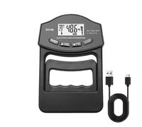 Dinamómetro de mango - Probador digital recargable, medidor de alta precisión 400 lb/180 kg para medición de fuerza, diseño ergonómico portátil para gimnasio, aula, entrenamiento