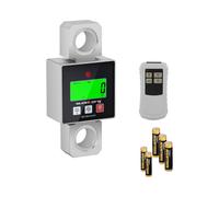 Steinberg Systems Dinamómetro digital Balanza De Gancho SBS-KW-5000KC (Pesaje hasta 5000 kg, Precisión: 1/2 kg, Pantalla LCD)