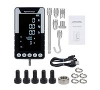 Dinamómetro Digital De 1000 NM, Medidor De Fuerza De Empuje Y Tracción, Portátil, con 3 Unidades N/LB/Kg, Pantalla LCD Retroiluminada Y Apagado Automático.(1000N.m)