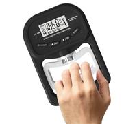 Dinamómetro Digital De Mano,1-90 KGF Medidor De Fuerza De Agarre,Dinamometro Mano,Dynamómetro De Mano Para Entrenar El Agarre,Fuerza De Los Dedos(Negro,180 kg)