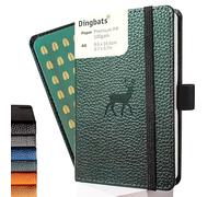Dingbats Cuaderno A6 Vida Silvestre – Tapa dura PU, Páginas en blanco, Cierre elástico