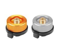 DINGFENG Adaptador Camping Cartucho Butano Atornillar para Gas Válvula Tipo