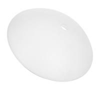 DINHEAROM Cubierta Redonda de Luz de Techo de Pvc con Diseño de Sensor Automático y Difusión Mejorada, Pantalla para Lámpara de Techo de Color Claro Adecuado para Interiores y Dormitorios