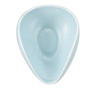 DINHEAROM Soporte Reposacucharas de Cerámica Azul de Cuchara Resistente Funcional Diseño para Sostener Palillos y Utensilios para Cocina y para Mesa