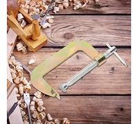 Dioche Abrazadera C de Soldadura para Accesorios de Carpintería, Abrazadera G de Acero Al Carbono para Trabajo, Herramienta de Fijación de Soldadura para Carpintería para Carpinteros, Agarre Manual