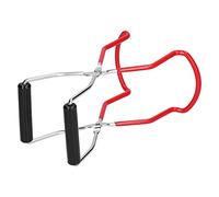 Dioche Canni G JaAbrazadera Multifuncional Antideslizante para Latas, Acero Inoxidable Resistente y Duradero + Material PP + TPR, Herramienta de Cocina Resistente Al Calor, Adecuada para Uso (rojo)