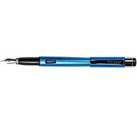 DIPLOMAT - D40903025 - Magnum - Pluma Estilográfica de Acero - Aegean Azul - Resistente y Elegante - Garantía de 2 Años