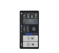 dipos 2x Protector de Pantalla claro para Shelly Wall Display X2i