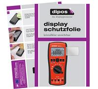 dipos 6x Protector de Pantalla claro para Benning MM 12 Messgerät