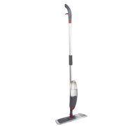 Dirt Devil Mopa con pulverizador, Giratorio 360°, Incluye paño de Limpieza, Botella de Recarga de 640 ml, para Uso húmedo y seco, plástico, Gris