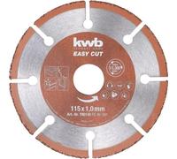 KWB - Disco de corte HM para madera y clavo 115x22,23mm