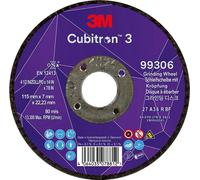 Disco abrasivo 3M Cubitron, serie 3115, dimensiones 7 mm, grano 36
