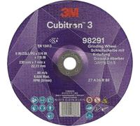 Disco abrasivo 3M Cubitron, serie 3230, dimensiones 7 mm, grano P36+