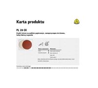 Disco abrasivo autoadhesivo - KLINGSPOR - 125 mm - Granulometría 120 - PL 28 CK - 50 piezas - Electrocorindón