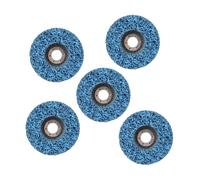 Disco abrasivo con tira de polietileno de 115mm, paquete de 5 muelas removedoras de pintura para amoladora angular, preparación rápida y efectiva para trabajos de carrocería (115 * 14 * 22 agujeros