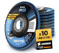 Disco abrasivo de circonio, oblicuo, K40, 115 mm, Discos Amoladora