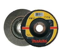 Disco abrasivo de láminas, makita, modelo zirkon 125x22,23mm p80, uso