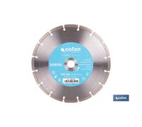 Disco abrasivo diamante general obra universal base COFAN