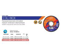 Disco abrasivo incoflex, tarcza para metal 230 x 1,9mm inox, corte pre